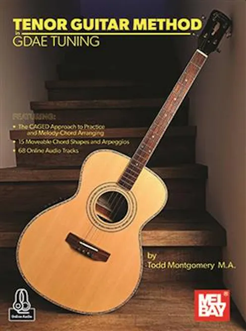 Mel Bay Tenor Guitar Method in GDAE Tuning Book/Online Audio