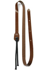 Made In Canada Genuine Brown Leather Mandolin Strap