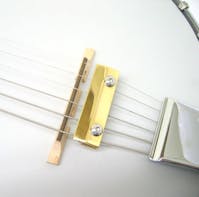 Solid Brass 'Booth' 6-String Banjo Mute / Tone Enhancer