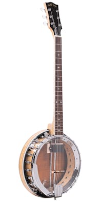Gold Tone GT-750 Banjitar Deluxe 6 String Banjo Guitar with Gig Bag