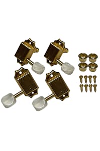 Leader Banjo Co Gold Kluson Style Geared Mini Machines