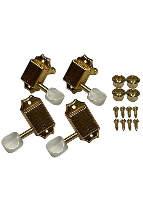 Leader Banjo Co Gold Kluson Style Geared Mini Machines