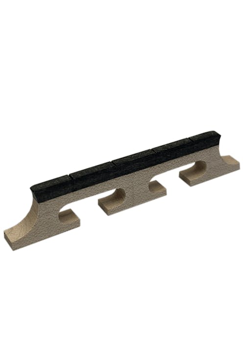 Leader Banjo Co 4-String 'USA Maples' Banjo Bridge - 3 Footed
