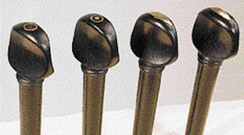 Inlaid Ebony Violin Peg