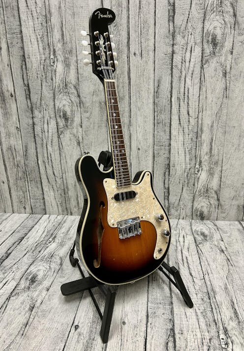 Fender FM61SE Thinline Electric Mandolin with TGI Extreme Gig Bag - Commission Sale