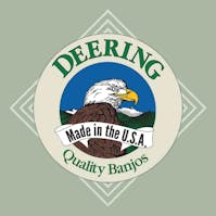 Deering Round Sticker