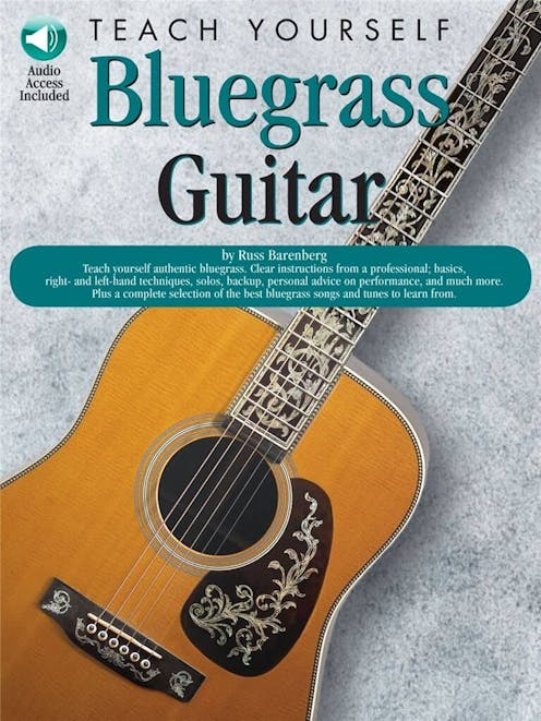 Barenberg Teach Yourself Bluegrass Guitar Book/Online Audio