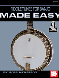 Mel Bay Fiddle Tunes for Banjo Made Easy Book/Online Audio