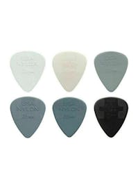 Jim Dunlop Graded Nylon Picks - Set of Six