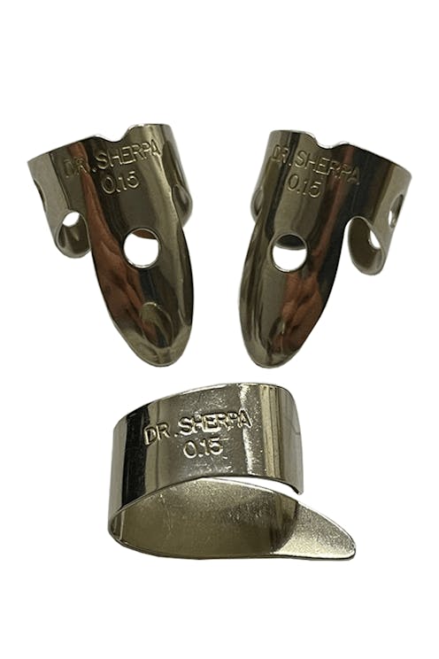 Dr Sherpa Banjo 'Power Set' of Three Nickel Steel Picks