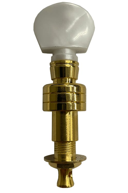 Leader Banjo Co Planetary Geared 'Pearl' Banjo Tuning Peg - Gold Plated