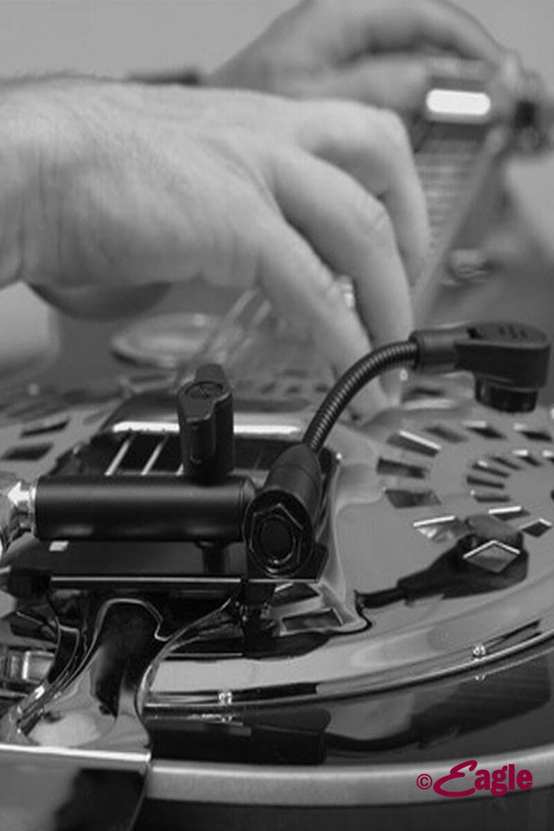 ABS Banjo/Resonator Guitar Microphone system