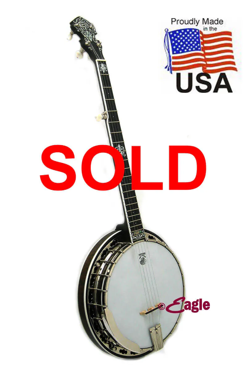 John Hartford Deering Banjo with Deluxe Deering Hard Shell Case