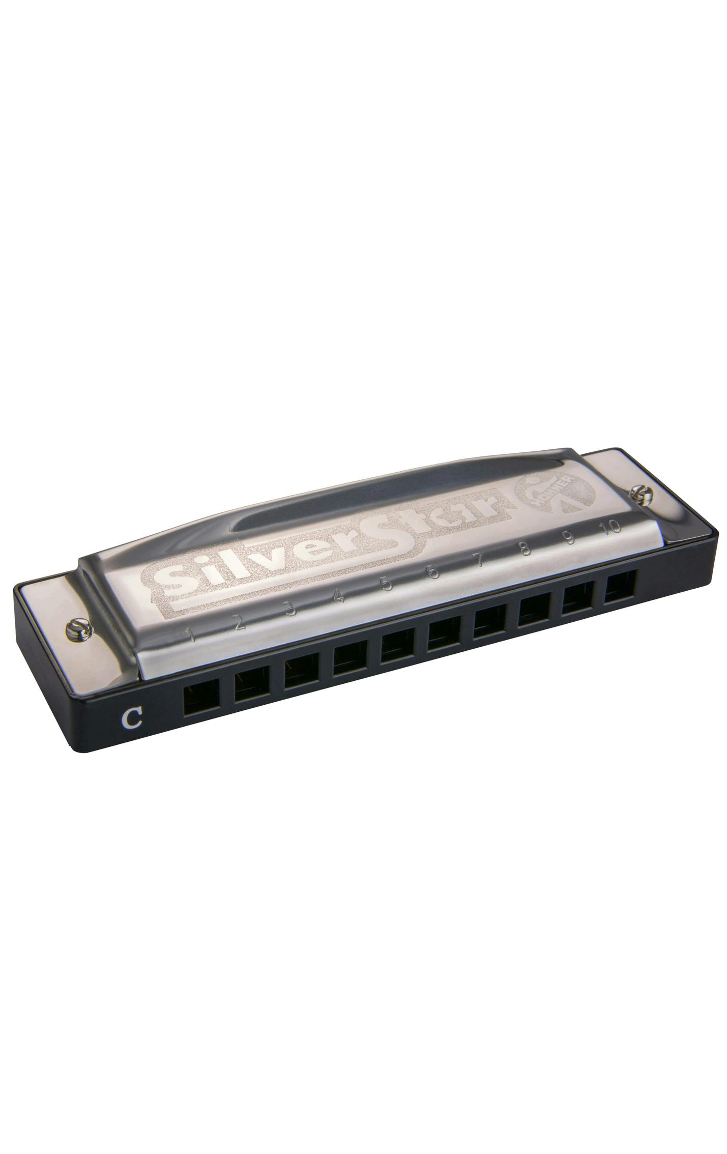 Hohner Silver Star Diatonic Harmonica In A Range Of Popular Keys