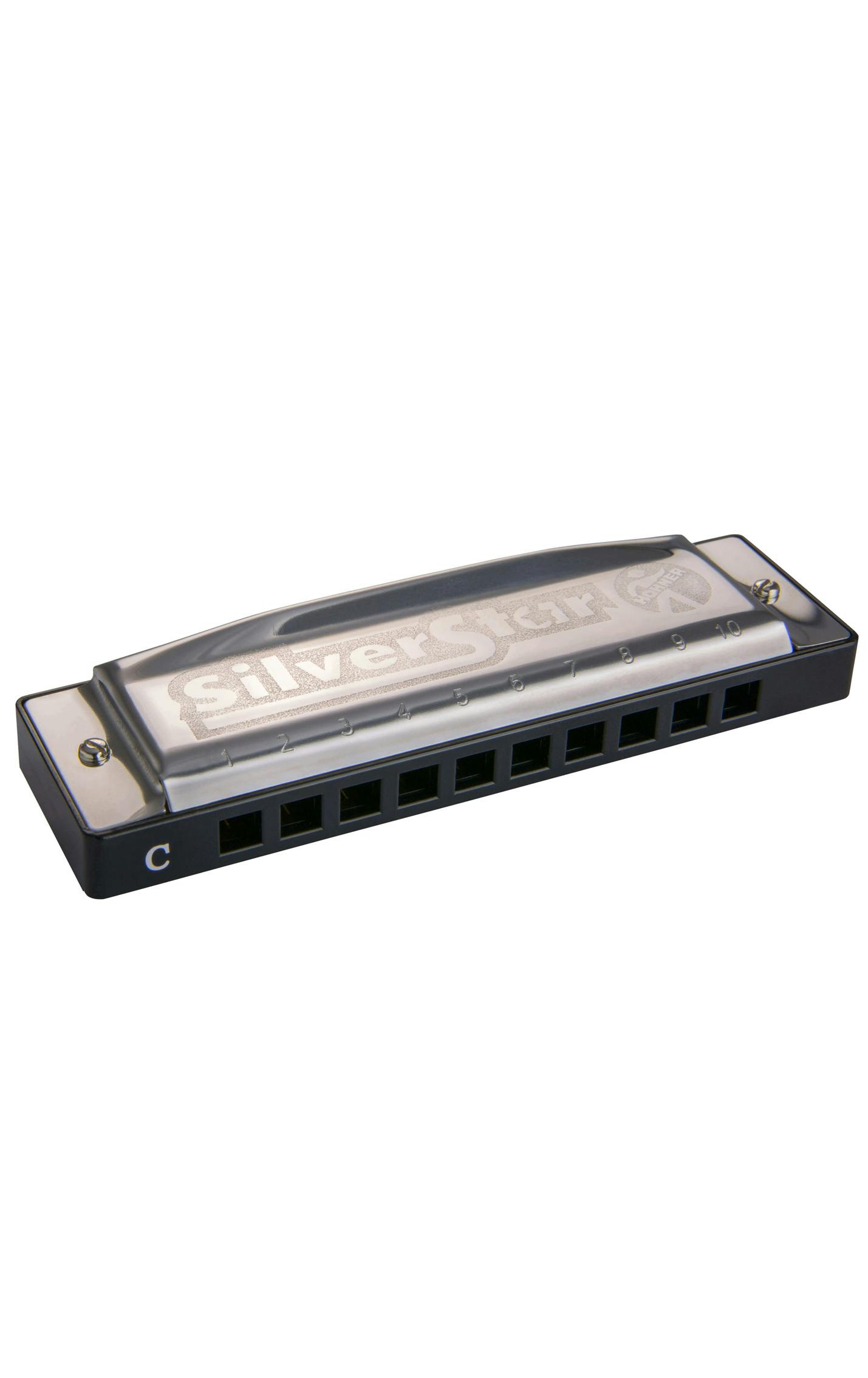 Hohner Silver Star Diatonic Harmonica in a Range of Popular Keys