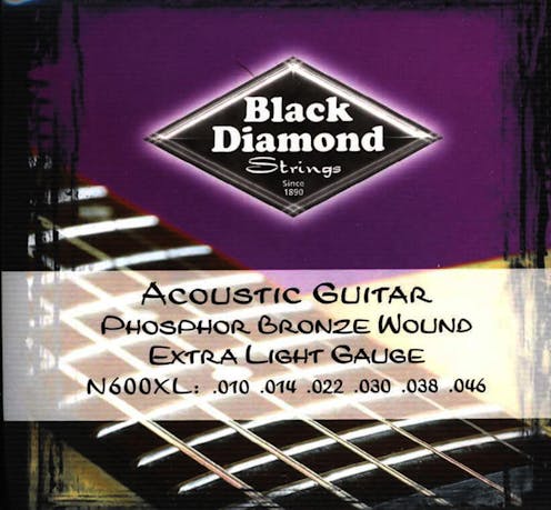 black diamond N600Xl acoustic guitar strings