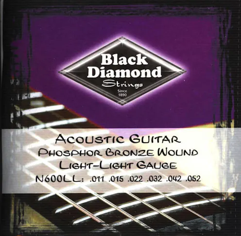 black diamond guitar acoustic N600LL strings