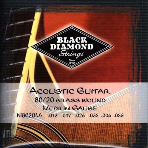 black diamond 8020M guitar string
