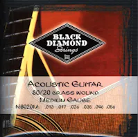 black diamond 8020M guitar string
