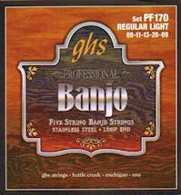 GHS PF170 Light Banjo Strings