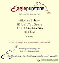 Eagle-Puretone Electric Guitar Strings HS Light Top Gauge 9, 11, 16, 26w, 36w, 46w