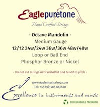 Eagle-Puretone Octave Mandolin Medium 12/12, 24w/24w, 36w/36w, 48w/48