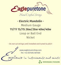 Eagle-Puretone Electric Mandolin Medium 11/11, 14/14, 24w/24w, 36w/36