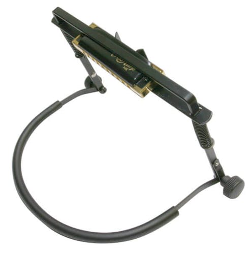 Black Harmonica Holder