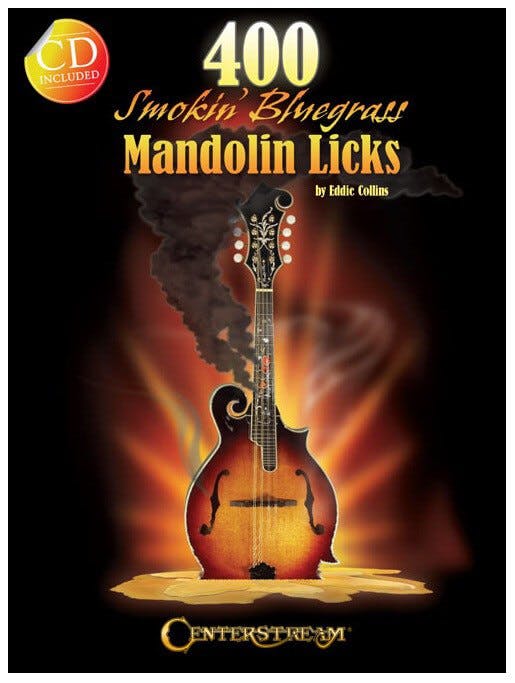 Centerstream 400 Smokin' Bluegrass Mandolin Licks Book/CD
