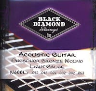 black diamond N600L light guitar strings