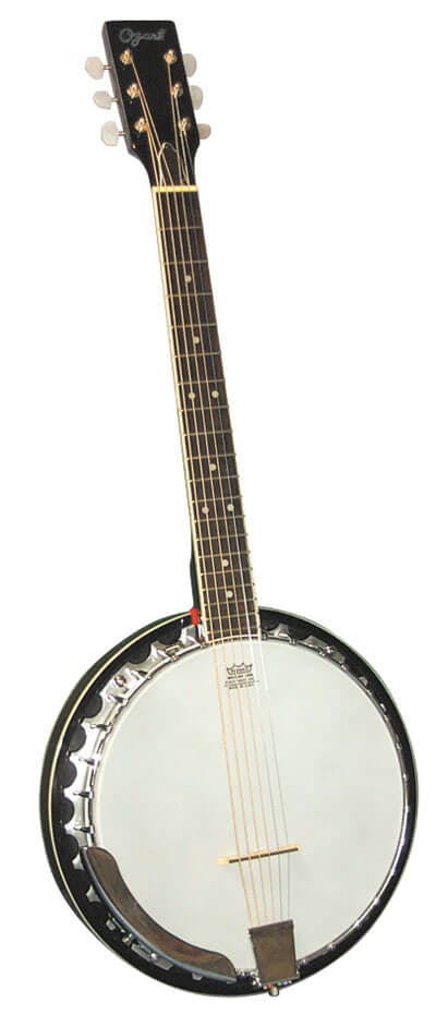 Ozark 2103 6 String Banjo with Padded Gig Bag