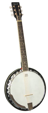OGB100 Guitar Banjo with Hard-Shell Case
