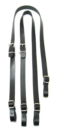 Pair Of Leather Melodeon/Accordion  Straps 2 cm wide