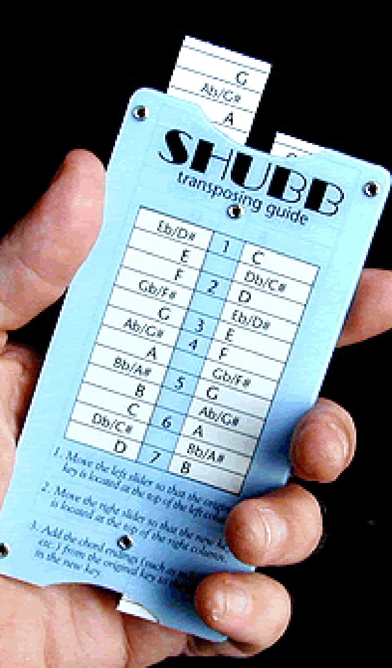 Shubb Transposing Guide