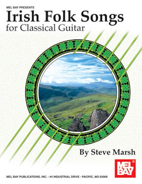 Marsh Irish Folk Songs for Classical Guitar Book