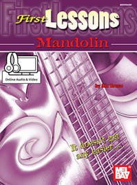 Dix bruce First Lessons Mandolin Book/Online Audio