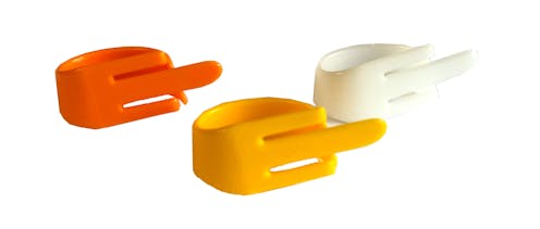 Fred Kelly Delrin Speed Picks Set of Three Thumb Picks