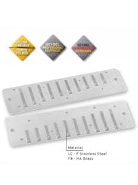 Seydel Session Steel Replacement Reed plates (Richter tuning)