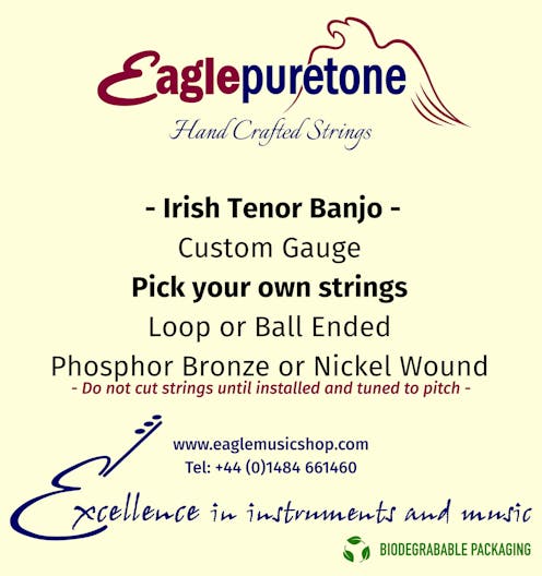 Eagle-Puretone Pick Your Own Custom Irish Tenor Banjo String Set