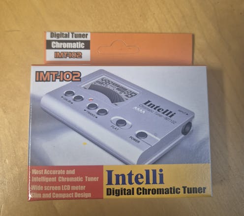 Intelli IMT-102 Digital Chromatic Tuner for Guitar, Banjo, Mandolin etc - Clearance