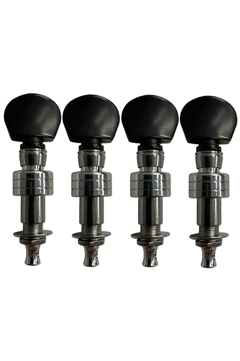 Leader Banjo Co Planetary Geared 'Ebonite' Banjo Tuning Peg - Set of Four