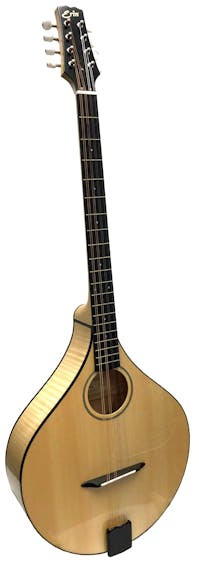 Erin Hand Built all Solid Timber Flat Back Electro Acoustic Bouzouki