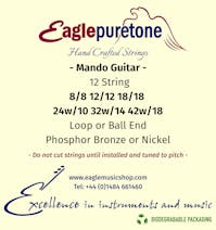 Eagle-Puretone 12 String Mando Guitar String Set