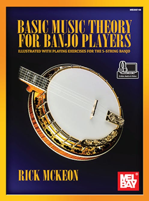 Mel Bay Basic Music Theory for Banjo Players Book/Online Audio & Video