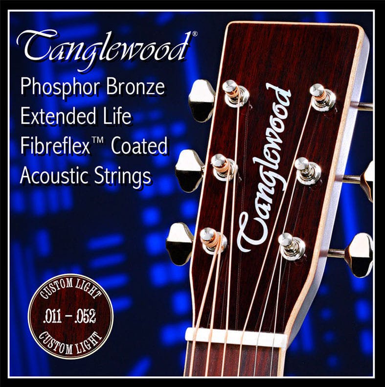 Tanglewood TWGS Fibreflex Coated Strings Custom Light 11 52