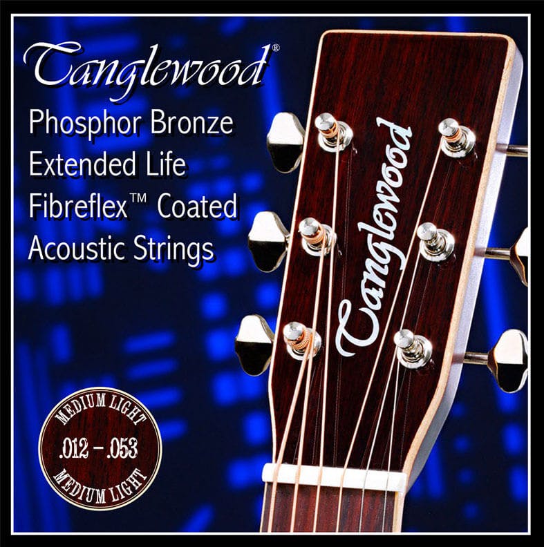 Tanglewood TWGS Fibreflex Coated Strings Medium Light 12 53