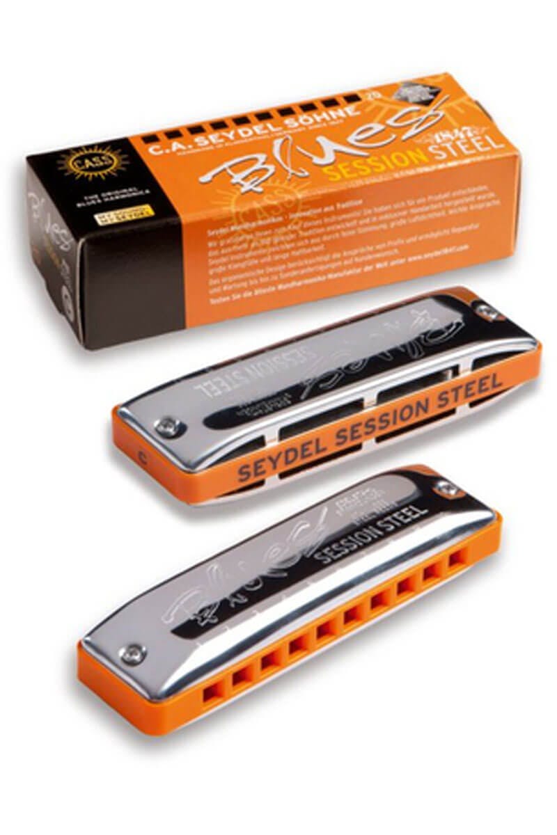 Seydel Session Steel Diatonic Harmonica in Harmonic Minor Tunings