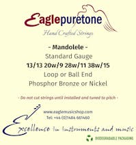 Eagle-Puretone Mandolele String Set Gauged 13/13,  20W/9, 28W/11, 38W/15