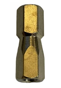 Leader Banjo Co Hexagon Nut for Tension Hook 1/8"x26 TPI