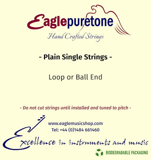Eagle-Puretone Single Plain Strings